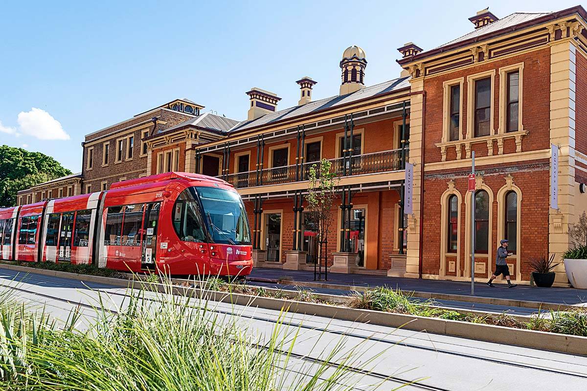 The Station and Light Rail, Newcastle. Credit: Hunter and Central Coast Development Corporation
