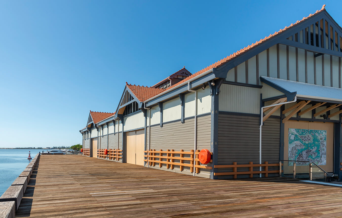 The Wharf building in Honeysuckle