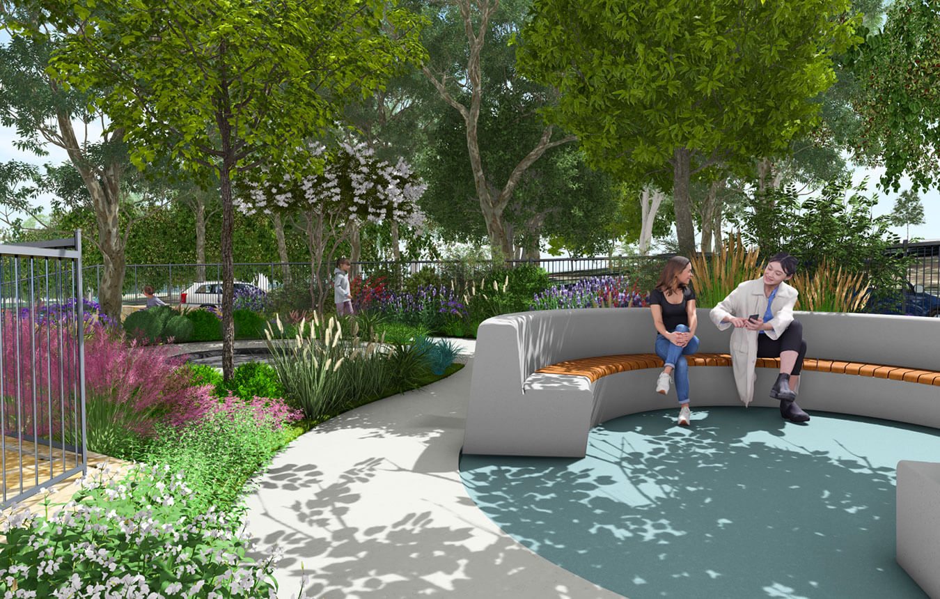 Bernie Goodwin Park artist's concept render