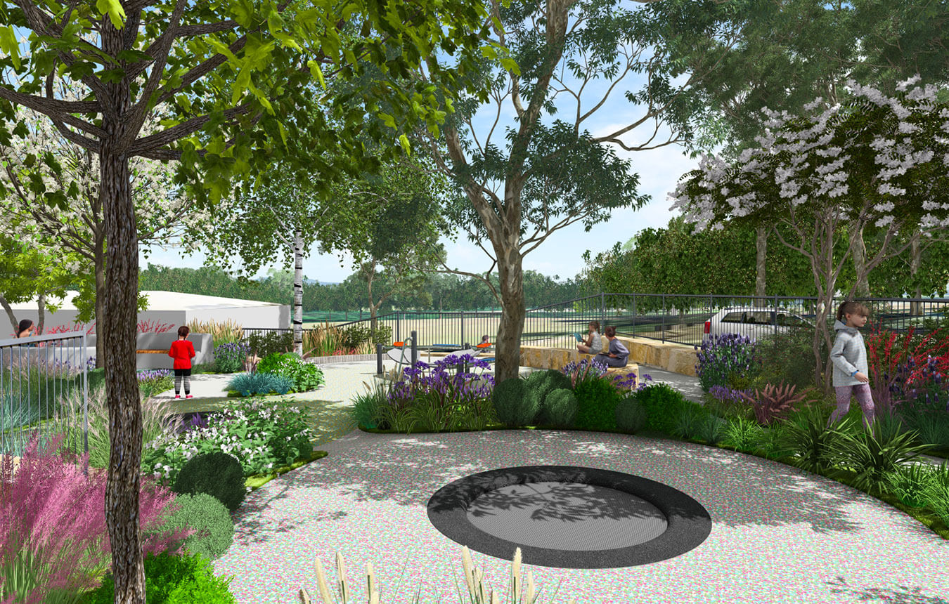 Bernie Goodwin Park artist's concept render