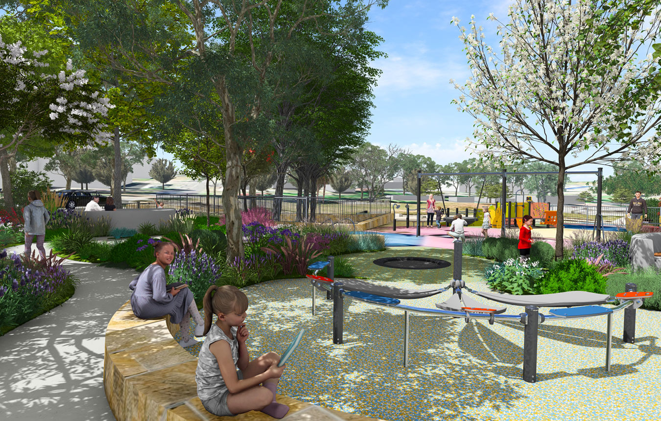 Bernie Goodwin Park artist's concept render