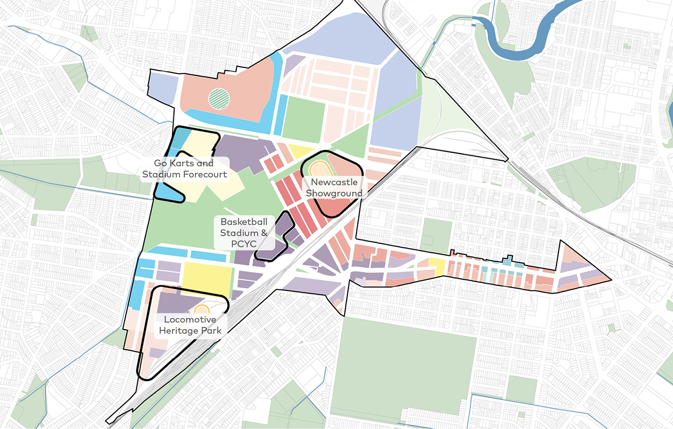 Broadmeadow rezoning map, 2025
